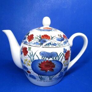 Williams Sonoma Grande Cuisine Ceramic Floral Teapot